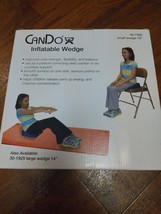 CanDo Sitting Wedge Active Seat Wobble Cushion , 10&quot; x 10&quot; exercise/yoga... - £7.88 GBP