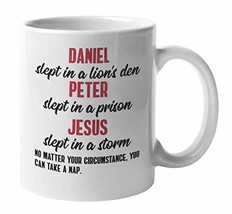 Make Your Mark Design Daniel, Peter &amp; Jesus Took Naps, Bible &amp; Christian Coffee  - £15.81 GBP