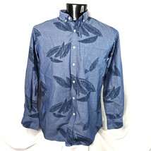 Men&#39;s Shirts Club Room Long Sleeve Button Up Shirt Large - £10.73 GBP