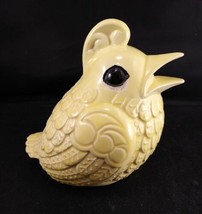 MCM Chickadee Ceramic Yellow Porcelain, Signed c.1974 - £7.82 GBP