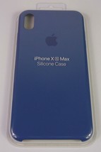 Genuine Apple Silicone Case for iPhone XS Max - Delft Blue - MVF62ZM/A - New - £6.16 GBP