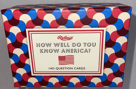 NIB Ridleys USA Bingo &amp; American Trivia Board Games Family Entertainment... - $12.65