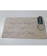 ancienne lettre avec timbre eva peron soldat 1933 chemin de fer Roca - $37.67