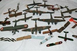 lot 20 vintage military model aircraft plane ww2 ww1 world war 1 2 For Parts 515 - £106.11 GBP