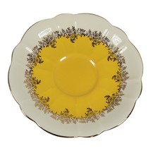 Yellow Vintage Royal Albert bone china Pompadour Series saucer Replacement 5.5&quot; - £14.52 GBP
