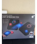 Tommorows SHARPER-IMAGE Led LIGHT UP BEAN BAG TOSS Game W Carry Travel Case - $341.93 MXN