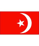 Star &amp; Crescent Nation Of Islam Flag 2 - 3x5 Ft - £15.93 GBP