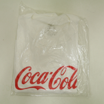 Coca-Cola Logo T-Shirt White Red Logo Size XL NEW - £13.77 GBP