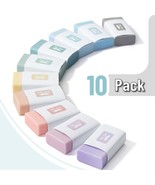 Morandi Soft Erasers, 10 Pack, Pencil Eraser, Morandi Colors - $9.89