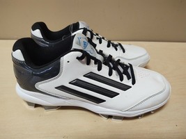 Adidas Abbott Pro 3 Softball Cleats Women's NEW size 7 White/Black C77087 - £29.61 GBP