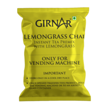 Girnar Lemongrass Chai, Instant Tea Premix With Lemongrass (1kg Vending Pack) - £34.81 GBP