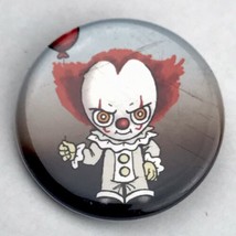 Clown Small Creepy Pin Button Pinback - £9.44 GBP
