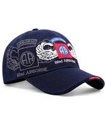 82nd Airborne Hat With Wings - U.S. Army Blue With Jump Wings Baseball C... - $401.86 MXN
