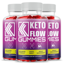 Keto Flow Gummies Original, MAX Strength, 90 Gummies (3 Pack) Weight Loss - $53.41