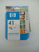 Sealed Box New Genuine Oem Hp 51641A Tri-Color Ink Cartridge 51641 Expire 2005 - $4.37