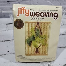 Vintage Jiffy Weaving Kit Boston Fern New  - £9.32 GBP