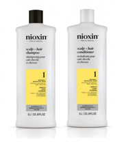 NIOXIN  System 1 Cleanser &amp; Scalp Therapy Liter Duo - $86.00