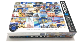 Eurographics Globetrotter World 1000 Piece Puzzle NEW SEALED Made In The... - $23.70