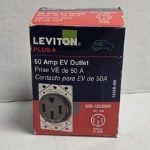 Leviton EV Charging Single Receptacle/Outlet 50 Amp 125-Volt/250-Volt 14... - $27.71