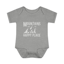 Infant Baby Rib Bodysuit - Mountain Adventure Vibes - £23.62 GBP