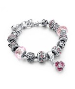 Crystal Beads Bracelets &amp; Bangles Snake Chain Charm Bracelets For Women ... - $1,121.00
