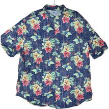 IZOD Big and Tall Mens Short Sleeve Moisture Wicking Button-Down Shirt 2... - $25.65