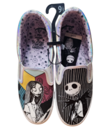 Disney Nightmare Before Christmas Womens Slip-On Shoes Sneakers Size 9.5... - $13.36 CAD