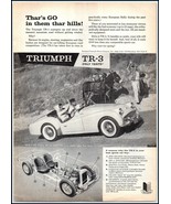 1959 TRIUMPH TR-3 Convertible Magazine Car / Automobile Print Ad A3 - £3.68 GBP