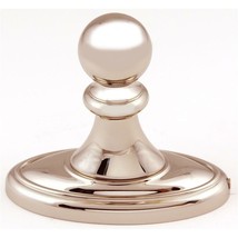 Alno Inc. Creations - A8080-PN - Single Robe Hook Polished Nickel Tradit... - £30.86 GBP