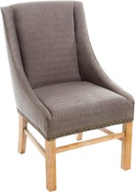 Christopher Knight Home James Fabric Dining Chair, Silver - £152.00 GBP