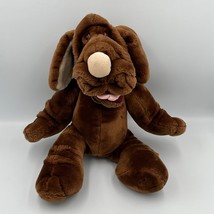 Vtg 1981 Ganz Bros Wrinkles The Dog Hand Puppet Plush 18&quot; #1587054 - £15.45 GBP