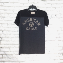 American Eagle Outfitters T Shirt Mens Small Gray Black Vintage Collecti... - $14.99