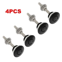 4pcs Universal Modified Car Latch Push Button Billet Quick Release Fasteners Fro - £64.37 GBP