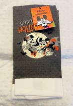 Disney Mickey &amp; Minnie Happy Halloween (2) Pk Kitchen Towels - £10.35 GBP