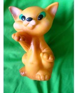 Vintage USSR Latvia Dobele Rubber Toy FOX CAT 1970s Soviet collectibles ... - £15.39 GBP