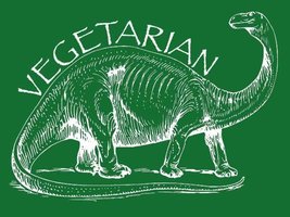 VEGETARIAN TSHIRT Animal Rights Vegan T-shirt mens Womens Kids Dinosaur ... - £10.13 GBP