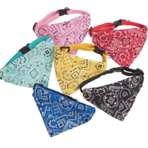 Triangle Bandana Collar Neck Scarf Kitty Cat Puppy Dog Pet Adjustable New - £7.68 GBP