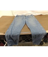 Wrangler 96501MR Jeans Men&#39;s 40x30 Relaxed Fit Medium Wash 100% Cotton 5... - €15,42 EUR