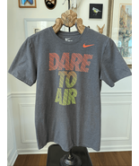 Nike Dare To Air Grey Neon Tshirt M - $13.50