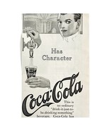 Coca Cola Coke 1913 Advertisement Soda Pop Fountain Has Character DWII9 - $39.99