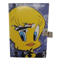 Warner Bros 1998 Vintage Looney Tunes Tweety Bird Diary 6.75”x 4.75 PRE-OWNED - £7.82 GBP