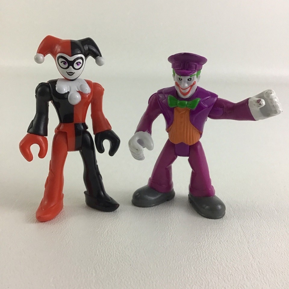 Fisher Price Imaginext DC Super Friends Villain Figures Harley Quinn Jok... - $14.80