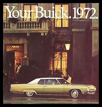 1972 Buick Orig Brochure Riviera Electra LeSabre Xlnt - $11.88