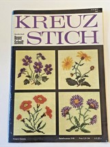 Vintage 1965 Kreuz Stich Stitching Magazine Neuer Schnitt - Written in G... - £12.44 GBP