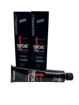 Goldwell Topchic Hair Color The Naturals 7N@RR Mid Blonde 2.1 oz. Set of 2 - £25.34 GBP