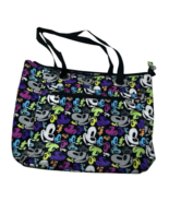 DISNEY PARKS MICKEY MOUSE FACES POP ART SHOULDER TOTE BAG - READ PRE-OWNED - €17,82 EUR