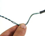 Mercedes tweeter speaker connector MALE plug wiring harness pigtail sect... - $24.00
