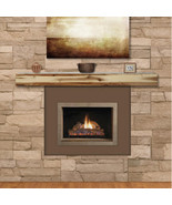 48 in. Acacia or Mantel Shelf with Natural &amp; Distressing - $771.54 CAD