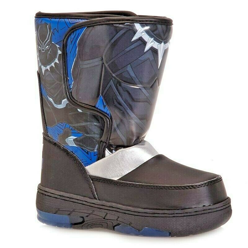 Avengers Black Panther Snow Boots Size 6 7 or 8 Toddler Light Up New No Tag - $18.99 - $22.99