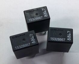 USA SELLER 3 PC GM DELPHI OEM RELAY 15328867 1 YEAR WARRNTY TESTED FREE ... - $10.95